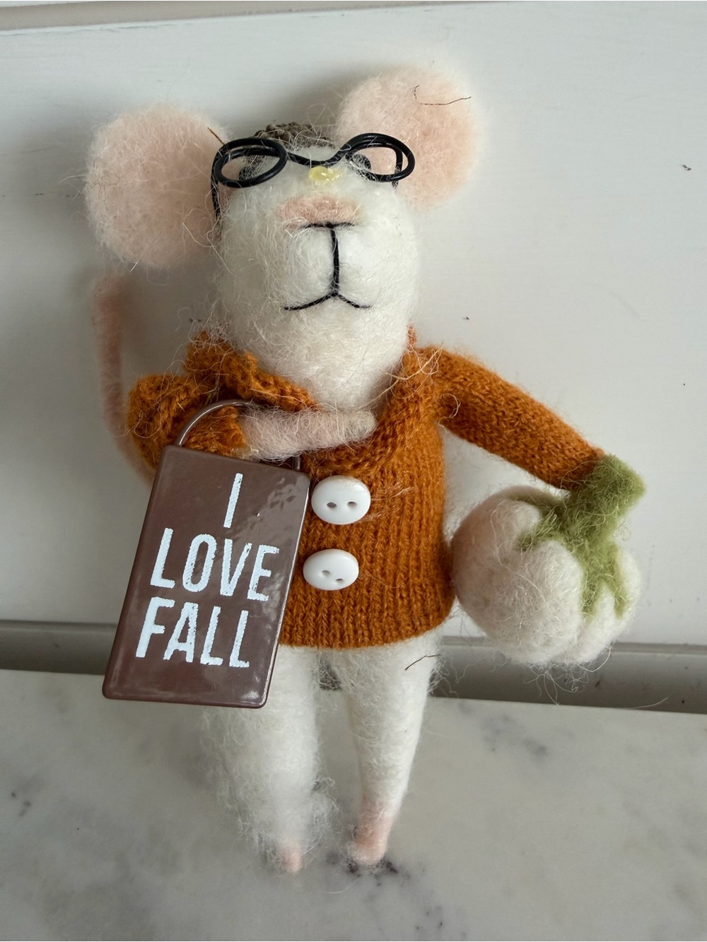 Primitives by Kathy Wool I Love Fall Mouse